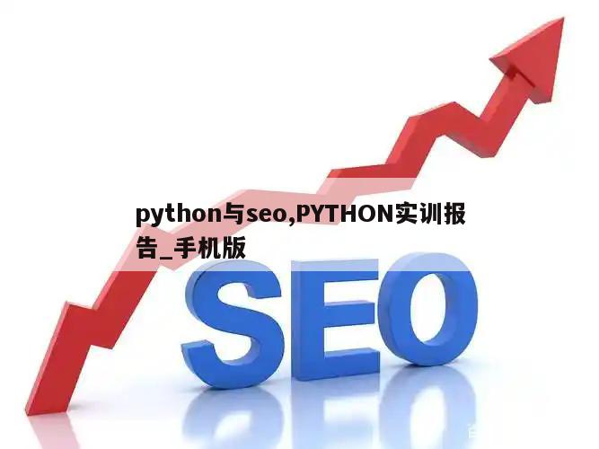 python与seo,PYTHON实训报告_手机版