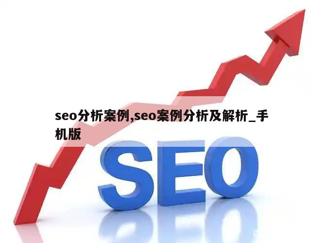 seo分析案例,seo案例分析及解析_手机版